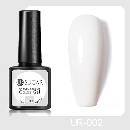 UR SUGAR 7.5ml Champagne Reflective Gel Polish Golden Glitter Soak Off Semi Permanent UV LED Varnish Gel Nail Art Polish