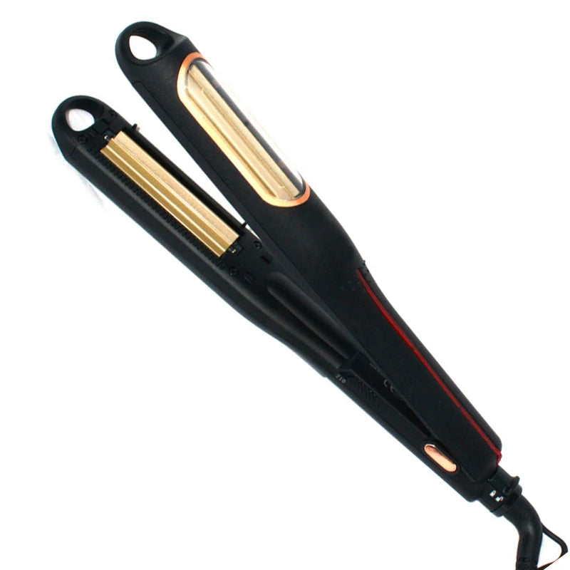 Hair Crimper Splint Automatic Curling Corrugated Corn Irons Wave Curler Crimping Ceramic Flat Iron