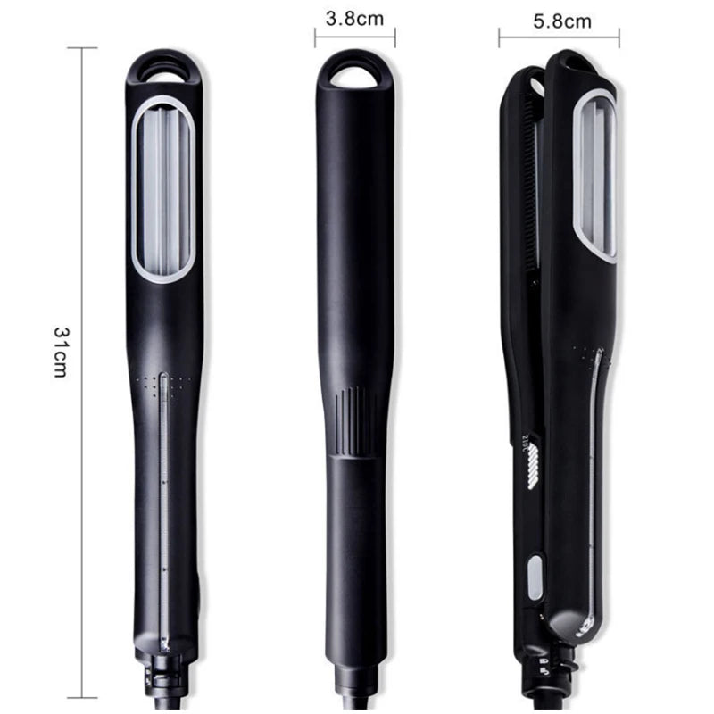 Hair Crimper Splint Automatic Curling Corrugated Corn Irons Wave Curler Crimping Ceramic Flat Iron