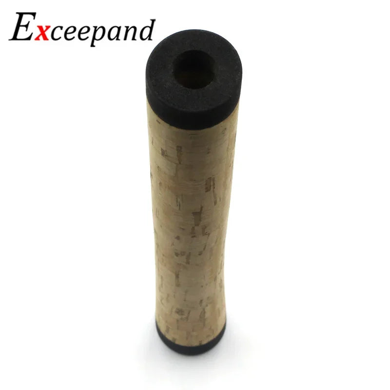 Exceepand Fishing Rod Handle Composite Cork Grip DIY Building Repair Ultra Light Soft Kits Easy Install Portable Spinning Rods