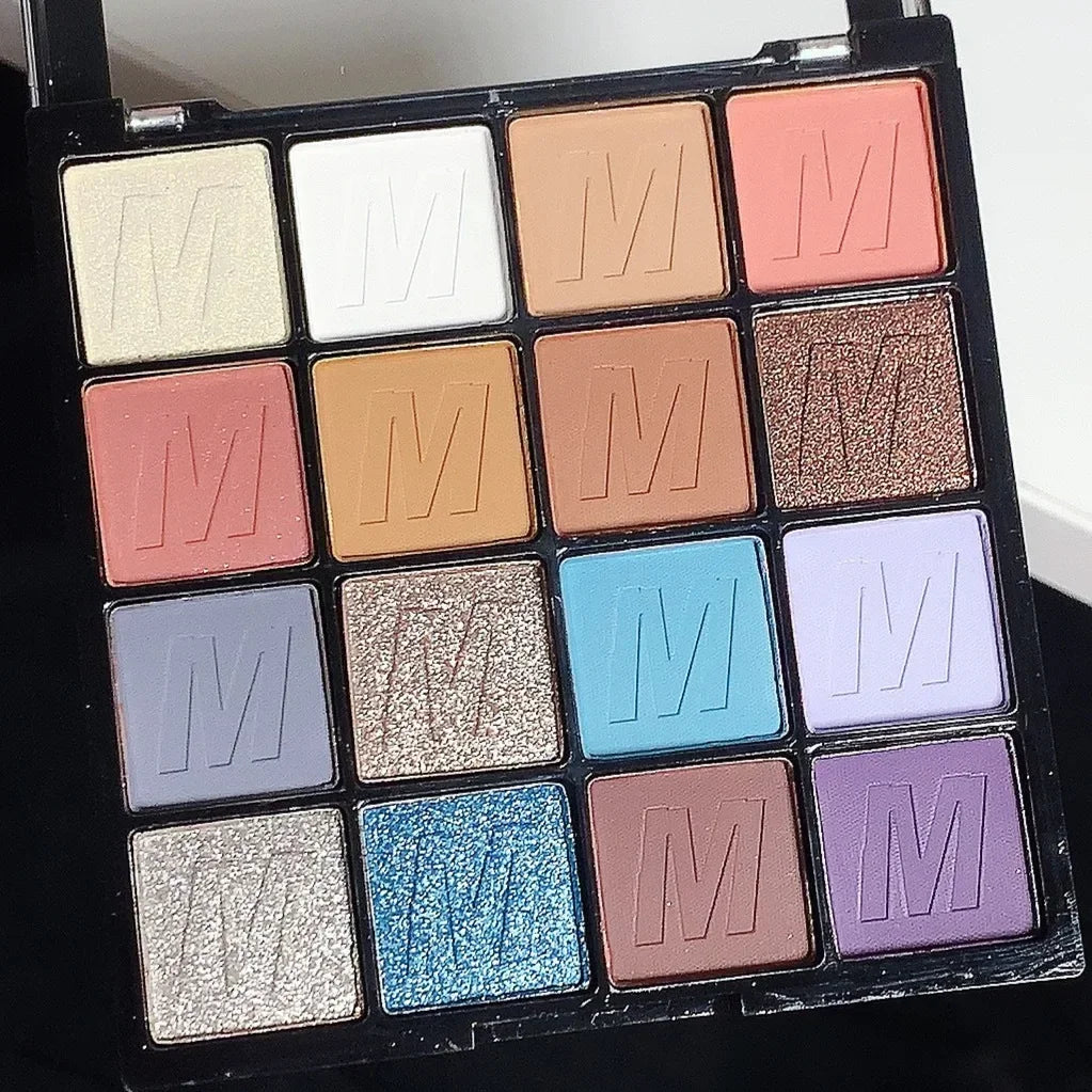 Rainbow Color Shadow Summer Palette Lasting Waterproof Professional Makeup Glitter Eye Shadow Cosmetic Pigmented 섀도우 팔레트