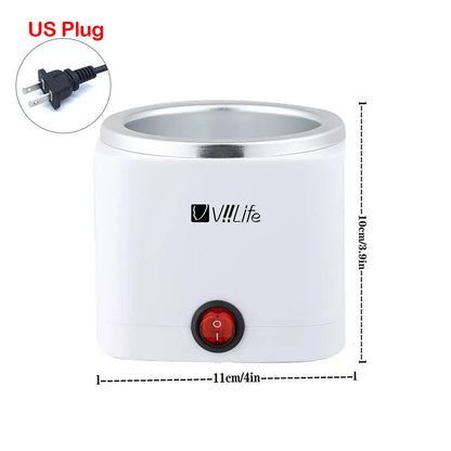 Waxing Machine for Hair Removal Hair Removal Wax Melting Machine 200ml Wax Heater Depilation Paraffin Warmer Waxing Dipping Pot