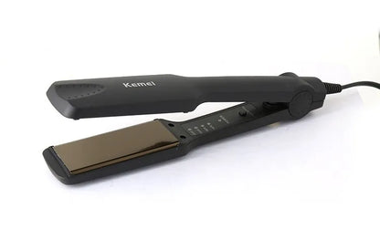 Kemei KM329 Professional Hair Straightener Straightening Iron Curling Irons Styling Tools Chapinha Ionic Flat Iron