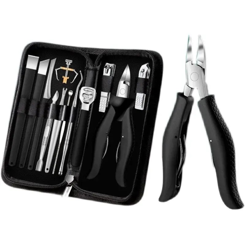 Nail Clipper Set for Paronychia Home Pedicure Tool Portable MEN'S High-grade Manicure Knife Dead Skin Scissors