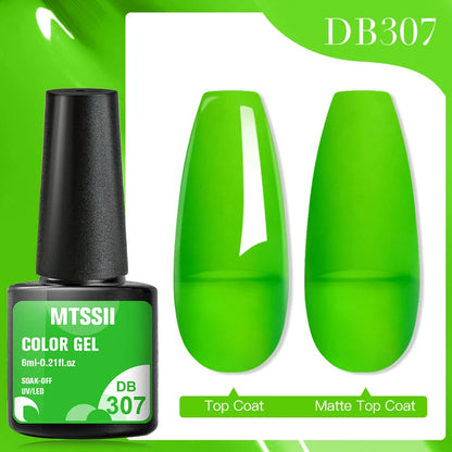 Mtssii 240 Colors Nail Gel Polish Nail Supplies 6ml Vernis Semi Permanent Nail Art Manicure Soak Off LED UV Gel Nail Varnishes