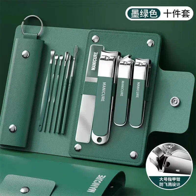 Nail Clippers Set Dead Skin Scissors Pliers Nail Cutting Pliers Pedicure Knife Nail Groove Inflammation Nails Manicure Tools