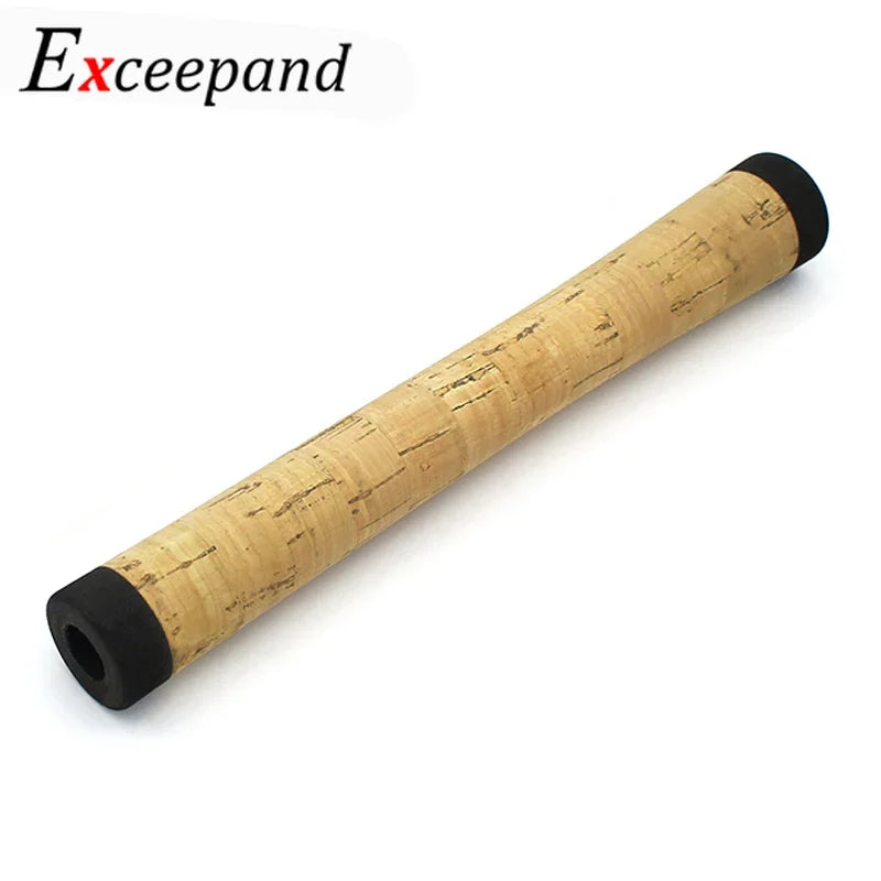 Exceepand Fishing Rod Handle Composite Cork Grip DIY Building Repair Ultra Light Soft Kits Easy Install Portable Spinning Rods