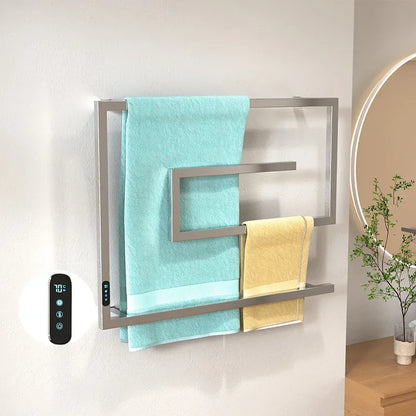 Stainless Steel Electric Heating Towel Rail Heating Bath Towel Rail Thermostatic Electric Heating Towel Bar