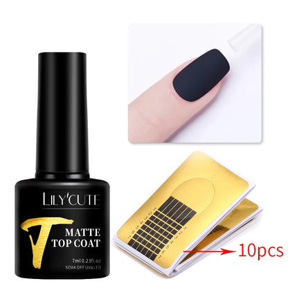 LILYCUTE 7ML Pink Glitter Quick Extension Gel Nail Polish Pink Gold Foils Effect Vernis Semi Permanent UV Gel Nail Art Hard Gel