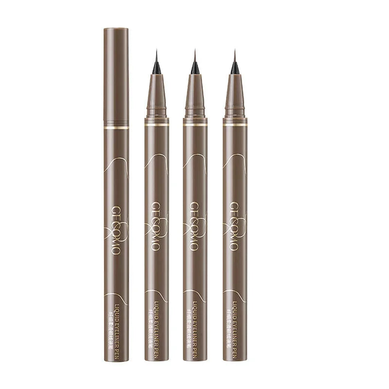 Ultra Thin Black Brown Lower Eyelash Eyeliner Pen Waterproof Lasting Smooth Lying Silkworm Eyes Liner Pencils Eye Makeup Tools