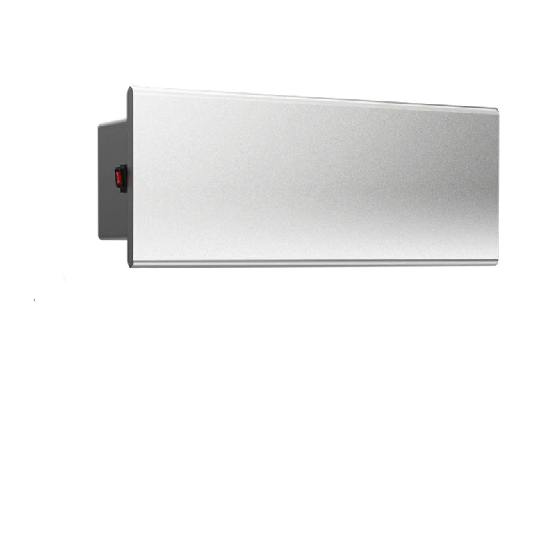 Bathroom Aluminum alloy Frosted One-button start Built-in Thermostat 55 degrees Celsius Can hide wiring Towel dryer Towel Warmer