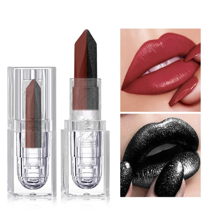 Lipstick Waterproof Long Lasting Moisturizing Matte Non-stick Cup Pearlescent Diamond Lip Tint Red Sexy Lips Makeup