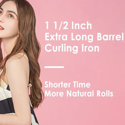 NOVUS 40MM Hair Curlers 4000W Negative Ion Ceramic Care Big Wand Wave Hair Styler Curling Irons Fast Heating Wavers Styling Tool