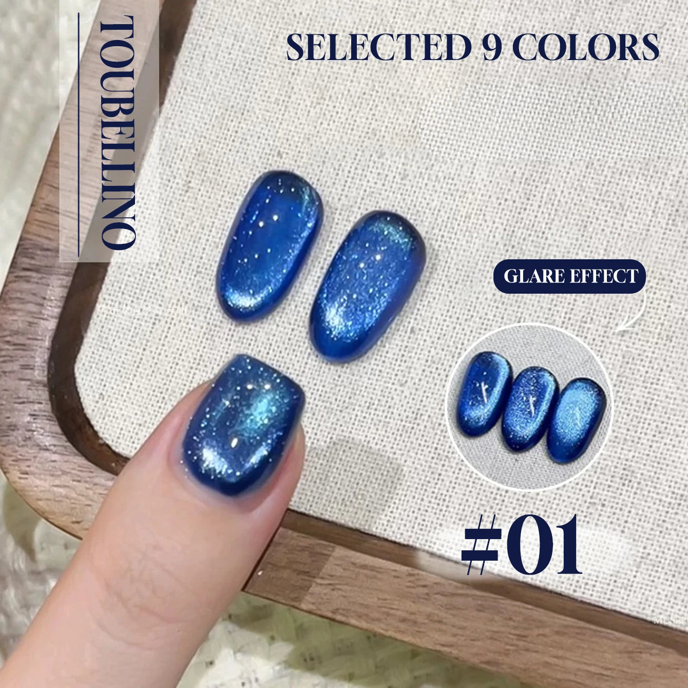 MIANEL 12ML/PCS Flower-like Satin Cat Eye Gel Nail Polish, Autumn Popular Whitening Nail Polish, Suitable For Nails And Toe Nail