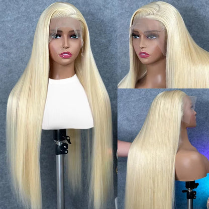 Hd Transparent 613 Blonde Wigs 13x4 13x6 Lace Front Human Hair Wig Pre Plucked Bone Straight Lace Frontal Wigs 250 300 Density