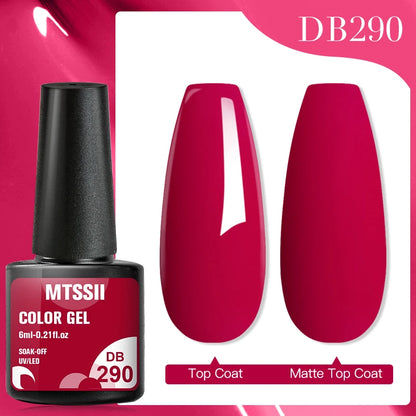 Mtssii 240 Colors Nail Gel Polish Nail Supplies 6ml Vernis Semi Permanent Nail Art Manicure Soak Off LED UV Gel Nail Varnishes