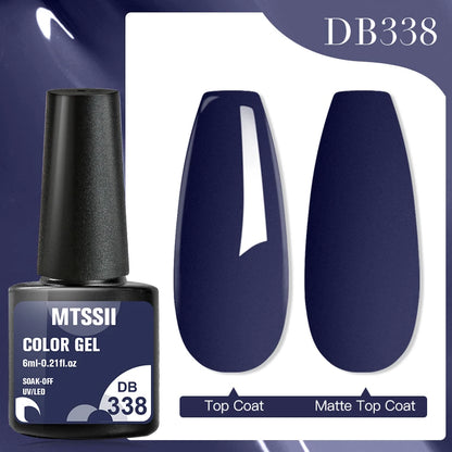 Mtssii 240 Colors Nail Gel Polish Nail Supplies 6ml Vernis Semi Permanent Nail Art Manicure Soak Off LED UV Gel Nail Varnishes