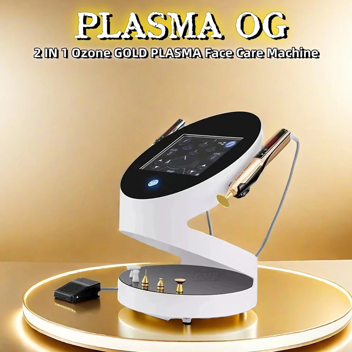 Portable 2 in 1 Cold Plasma Ozone Pen For Face Spot Removal Skin Eyelid Lifting Mole Remove Plasma Wrinkle Removal 2025 NEW