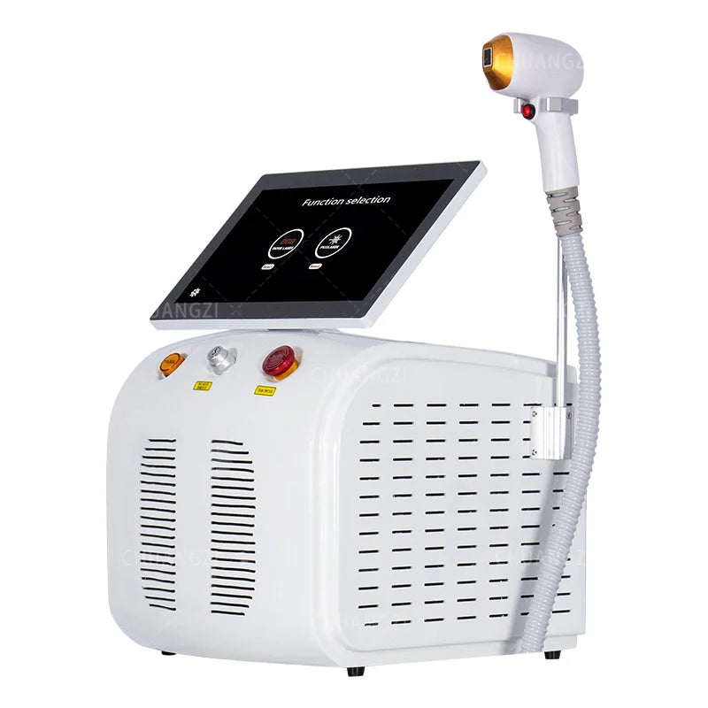 Tattoo Removal and Hair Removal Machine for Women 2 in 1 Diode Laser Q-switched Hair Removal Switched epilator ND YAG