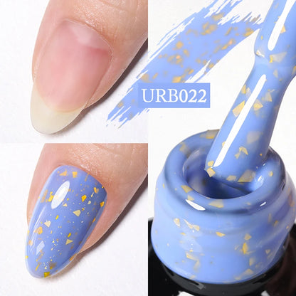 UR SUGAR 30ml Rubber Base Gel Nail Polish Refill Supplier Nude Jelly White UV/LED  Soak Off Profession Hybrid Gel For Manicure