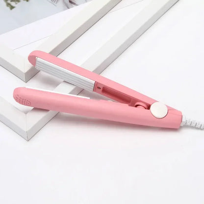 2024 Best Sell Mini Hair Curler Fluffy Splint Flat Iron Curling Corrugated Plate Pro Electric Hair Crimper For All Hair Lengths