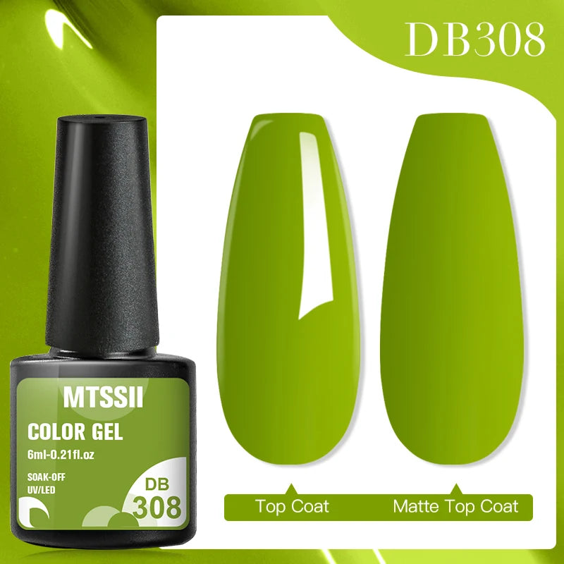 Mtssii 240 Colors Nail Gel Polish Nail Supplies 6ml Vernis Semi Permanent Nail Art Manicure Soak Off LED UV Gel Nail Varnishes