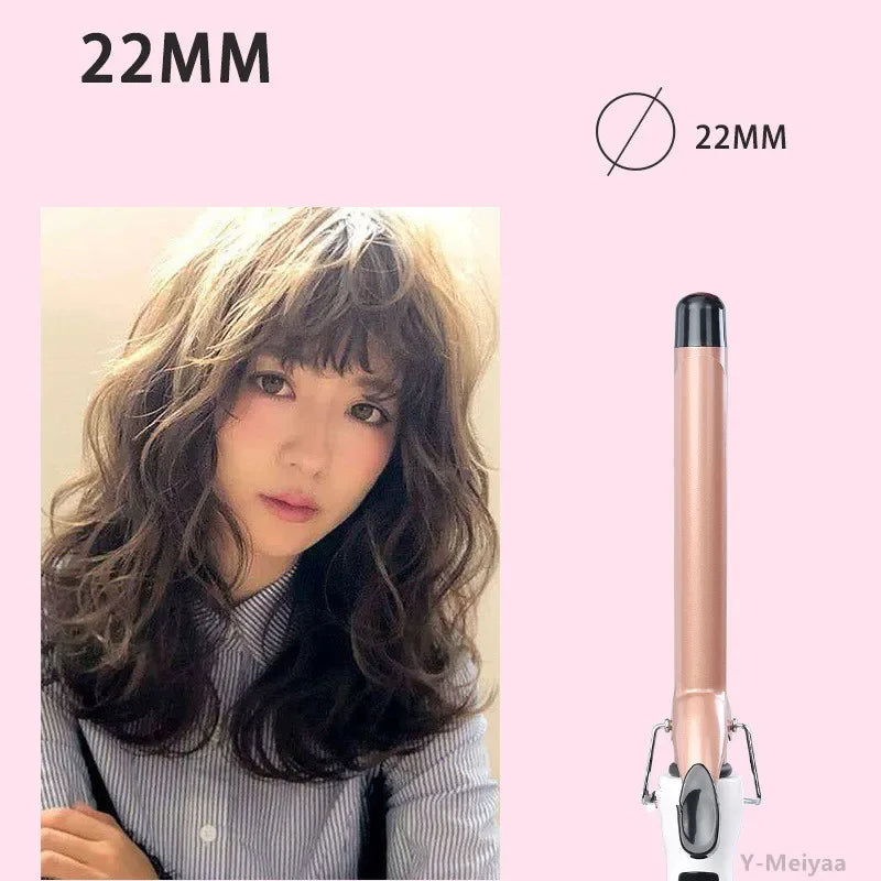 New Professional Electric Hair Curler Curling Iron Hair Waver Pear Flower Cone Ceramic Curling Wand Hair Styling Tool 9mm 22mm 2