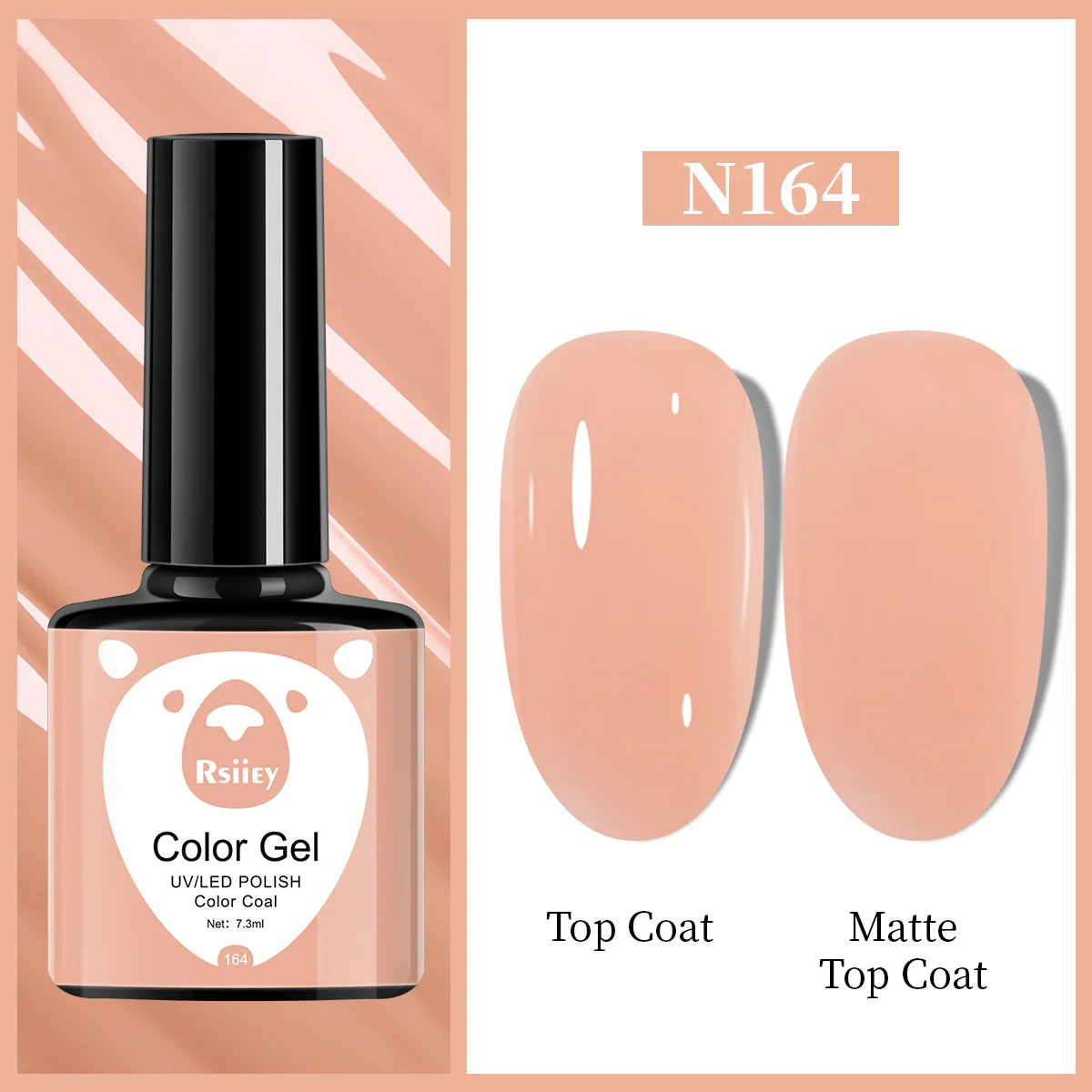 7.3ml Professional Black White Nail Gel Polish Super-Smoth Black&White Gel Nail Polish Semi-Permanent White Black Nail UV Gel