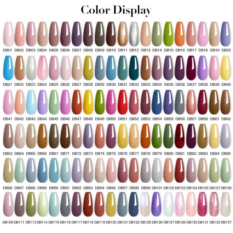 Mtssii 240 Colors Nail Gel Polish Nail Supplies 6ml Vernis Semi Permanent Nail Art Manicure Soak Off LED UV Gel Nail Varnishes