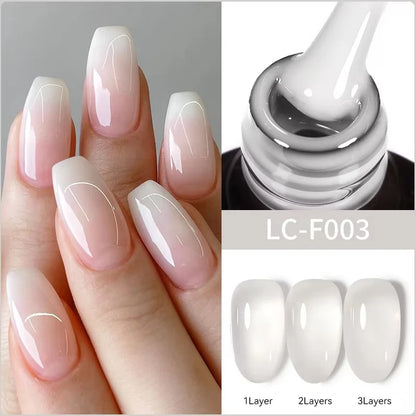 LILYCUTE 7ML Reflective Glitter Gel Nail Polish Bright Sparkling Silver Color Semi-permanent Soak Off Nail Art UV Gel Varnishes