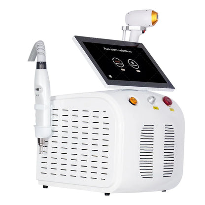 Tattoo Removal and Hair Removal Machine for Women 2 in 1 Diode Laser Q-switched Hair Removal Switched epilator ND YAG