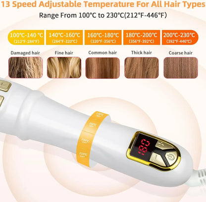 Automatic Hair Curler 45w Ceramic Barrel Rotating Curling Iron for Long Lasting Big Waves and Damage Free Hair Styling