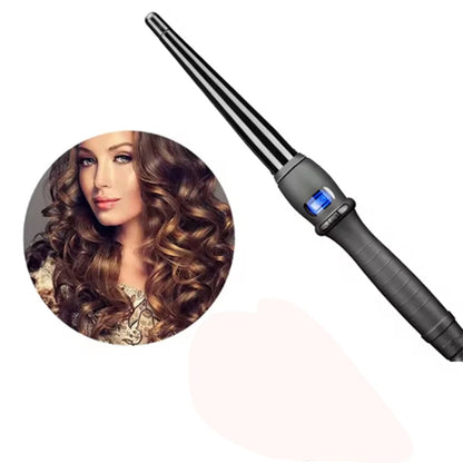 Easy to Use One Barrel Hair Curler professional curling iron Anti-Scalding spiral curl Far Infrared Negative Ion Curling iron