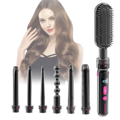 Professional Hair Curling Iron 2 in 1 Hair Straightener And Curler Twist Straightening Curling Iron  Wave Waver Styling Tools