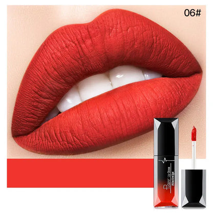 21-Color Lip Gloss Matte Mist Liquid Lipstick Waterproof Long lasting Cosmetics Lip Tint Paste Not-fade Lip Glaze