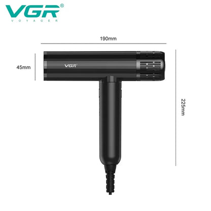 VGR Blow Hair Dryers Professional Air Blower Negative Ion 11000 RPM Hair Dryer Hot and Cold Adjustment Hair Styler Machine V-427