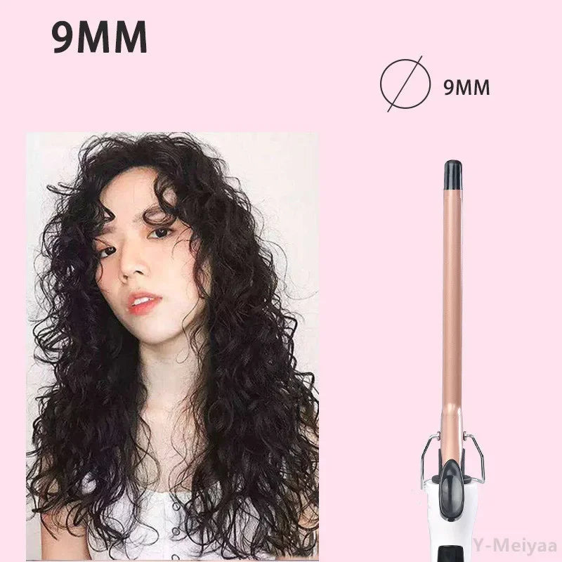 New Professional Electric Hair Curler Curling Iron Hair Waver Pear Flower Cone Ceramic Curling Wand Hair Styling Tool 9mm 22mm 2