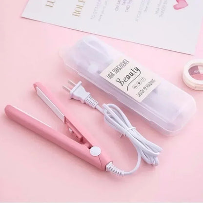 2024 Best Sell Mini Hair Curler Fluffy Splint Flat Iron Curling Corrugated Plate Pro Electric Hair Crimper For All Hair Lengths