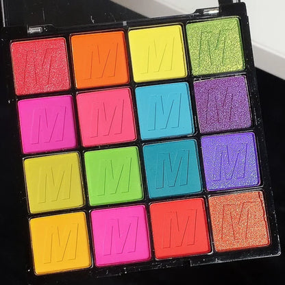 Rainbow Color Shadow Summer Palette Lasting Waterproof Professional Makeup Glitter Eye Shadow Cosmetic Pigmented 섀도우 팔레트