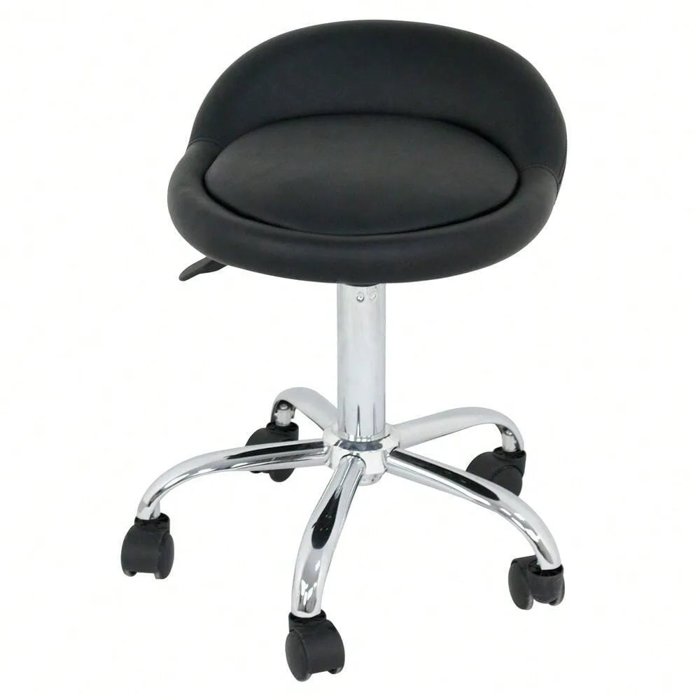 Hydraulic Rolling Swivel Stool Adjustable Tattoo Facial Massage Spa Salon