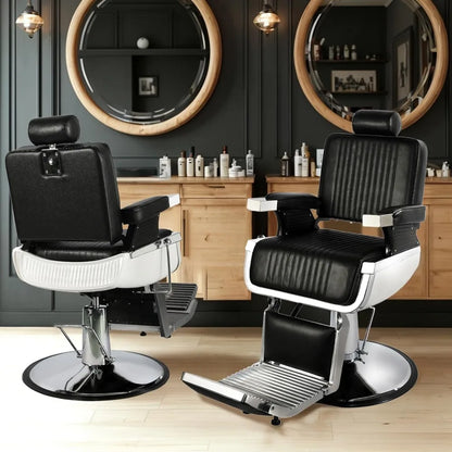 Heavy Duty Barber Chair Hydraulic Salon Chair Hair Salon Chairs for Hair Stylist for Salon Chairs Tattoo Chair Beauty Equipment