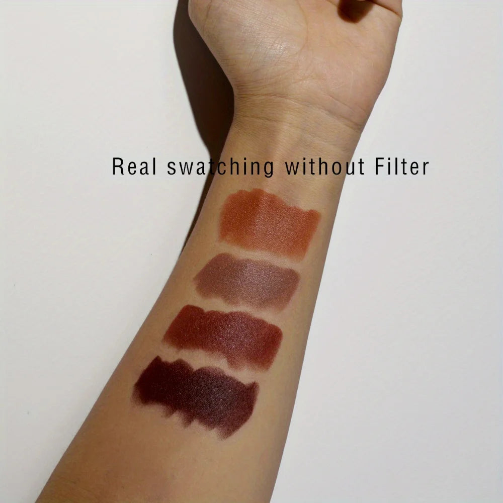 Coffee Velvet Lipstick - Luxurious Deep Nourishing Matte Finish Long-Lasting Waterproof Lip Color