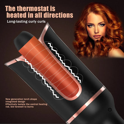 Auto Rotating Hair Curler Ceramic Automatic Curling Iron Styling Tools Curler Air Spin Wand Styler Curl Machine Magic Hair Waver