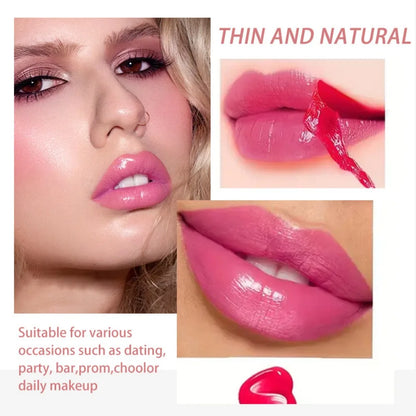 4 Color Liquid Peel-off Lip Gloss Waterproof Long-lasting Matte Lipstick Non-stick Cup Makeup Moisturizing Lip Tattoo Pigment