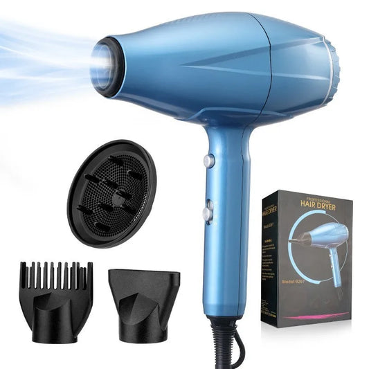 RESUXI 9267 Hair Dryer 2200W Professional Powerful Hair Dryer Hot And Cold Adjustment Ionic Air Blow Dryer with Air Collecting