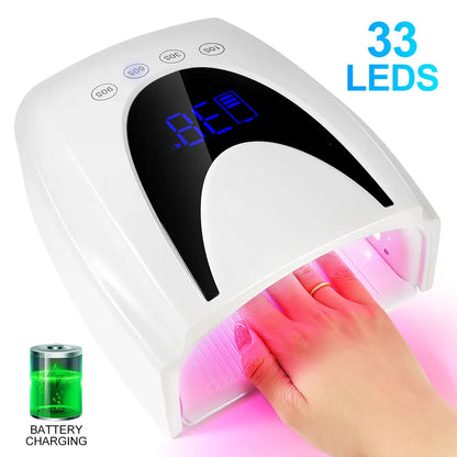 UV LED Lamp Professional Nail Light Nail Polish Curing Machine Quick Dry Nail Art Machine Nail Gel Nail Dryer Nail Salon Tools