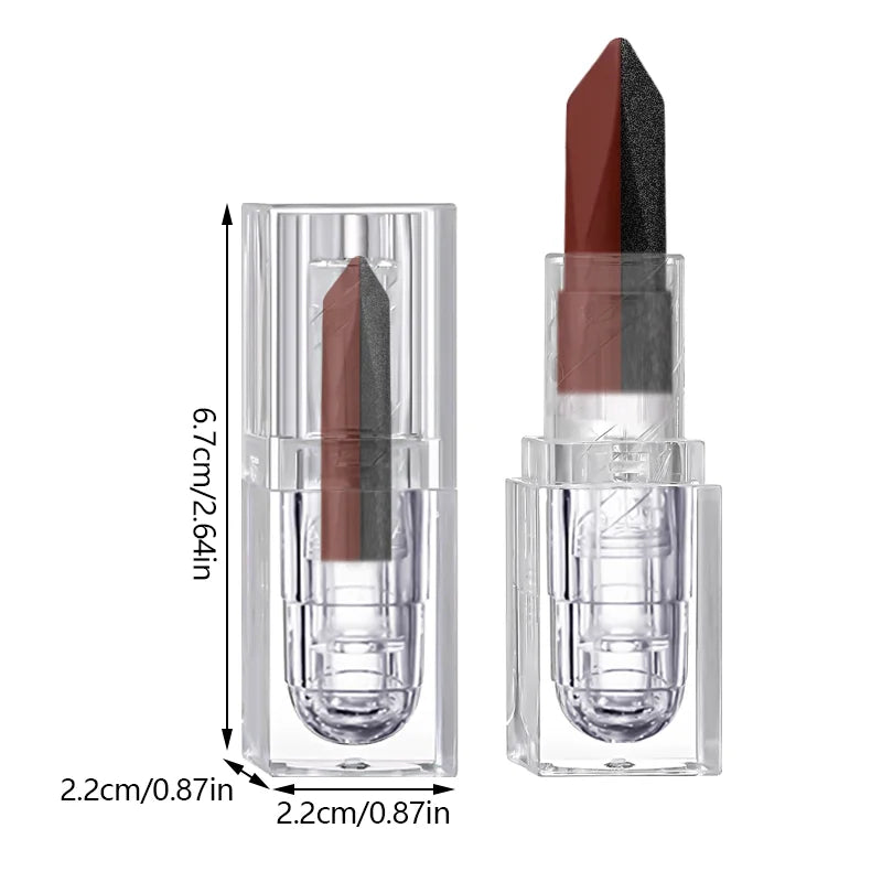 Lipstick Waterproof Long Lasting Moisturizing Matte Non-stick Cup Pearlescent Diamond Lip Tint Red Sexy Lips Makeup