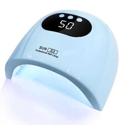 88W LED UV Lamp for Nails Gel Polish Drying With LED Display And Motion Sensing Professional Manicure Lamp Dryer Home Use Tool