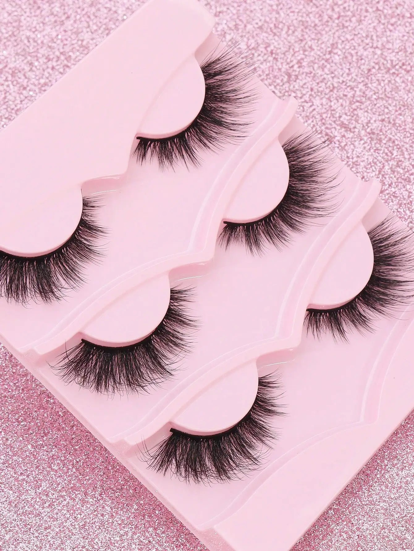 5 Pairs Cat Eye Lashes Faux Mink Eyelashes Winged End Eye Elongated Eyelashes Natural long Manga Lashes Fake Lashes Makeup