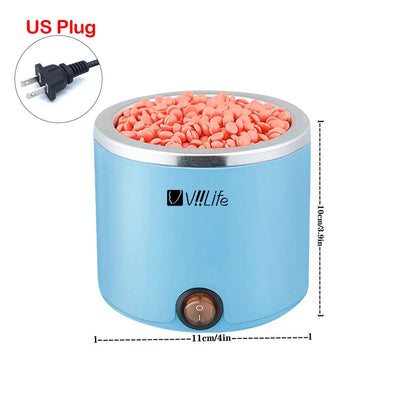 Waxing Machine for Hair Removal Hair Removal Wax Melting Machine 200ml Wax Heater Depilation Paraffin Warmer Waxing Dipping Pot